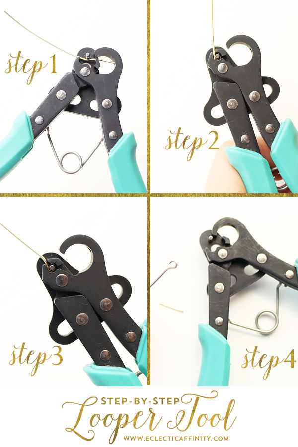 Make Eye Pins and Bead Links with The 1-Step Looper Pliers from